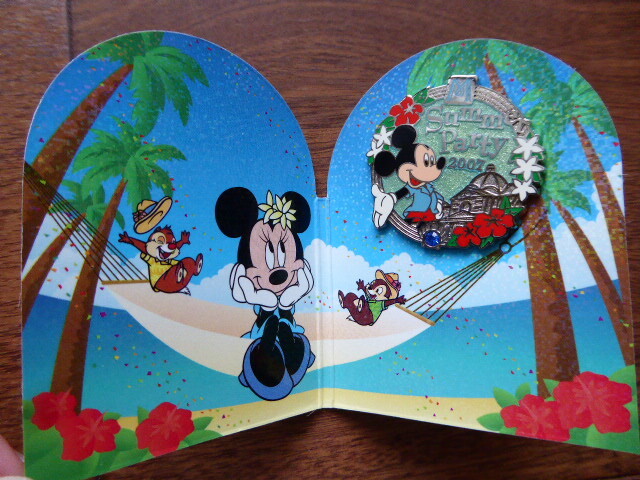  снижение цены! новый товар * Disney si- Mira ko старт summer party 2007*2008 значок 2 шт. комплект 