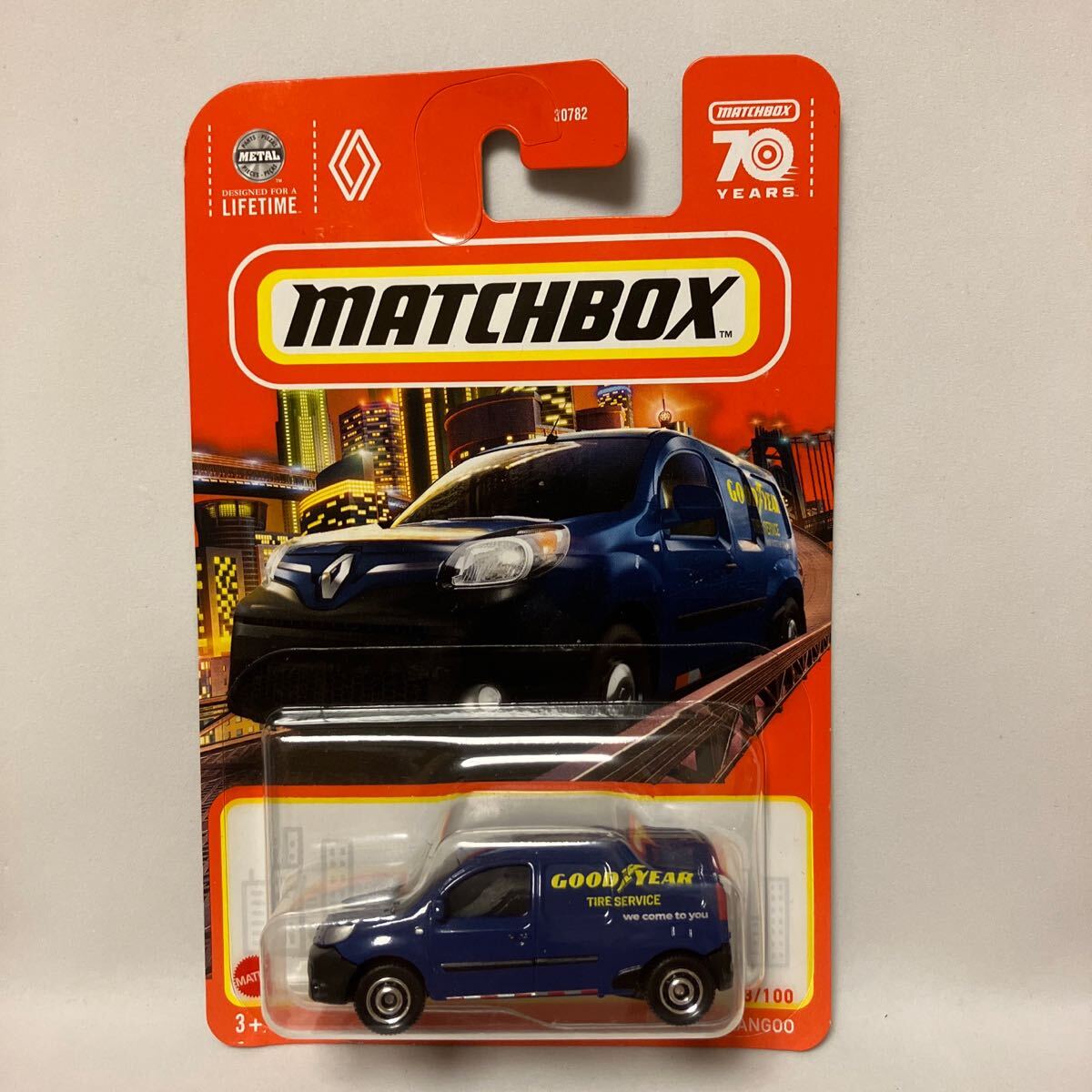  Renault Kangoo RENAULT KANGOO GoodYear шина сервис Matchbox Matchbox 30782
