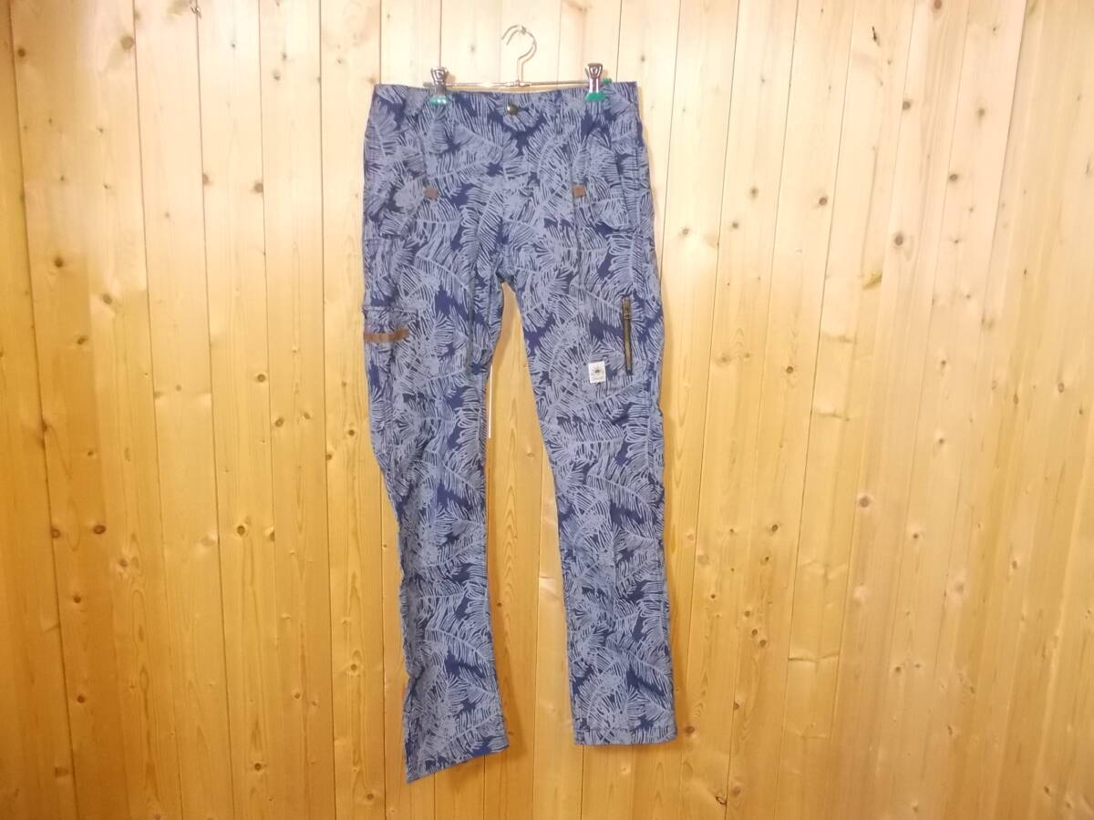 b1499◆EDWIN GOLF カモフラカーゴパンツ◆エドウィン ゴルフ メンズ KG557 サイズM/w78 トロピカルリーフ柄 カモフラ 迷彩 ミリタリー系7F_画像1