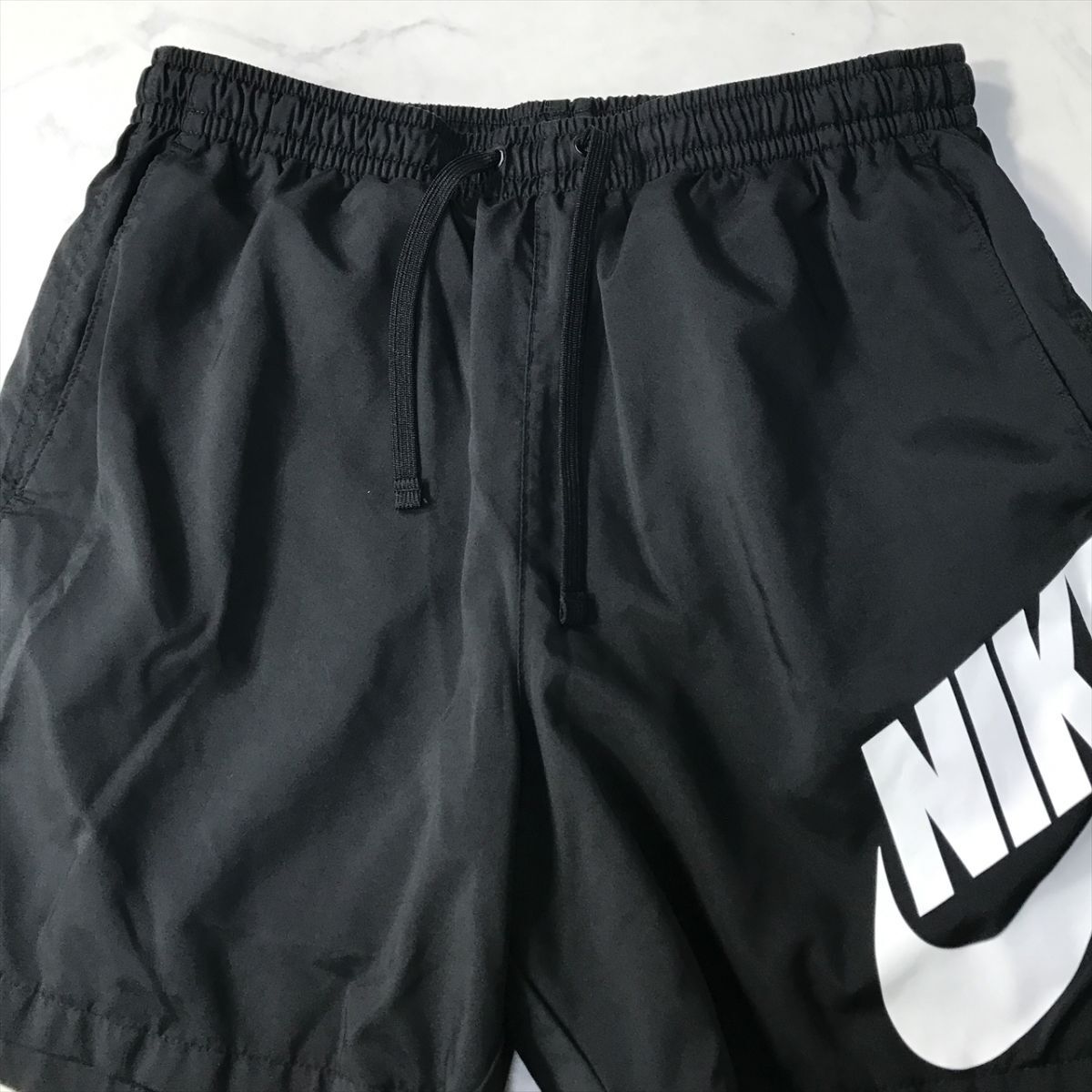 《良品◎》NIKE ナイキ★ブランドロゴ*ショートパンツ*ハーフパンツ*スポーツ*ブラック*サイズXL(MS4319)◆S60