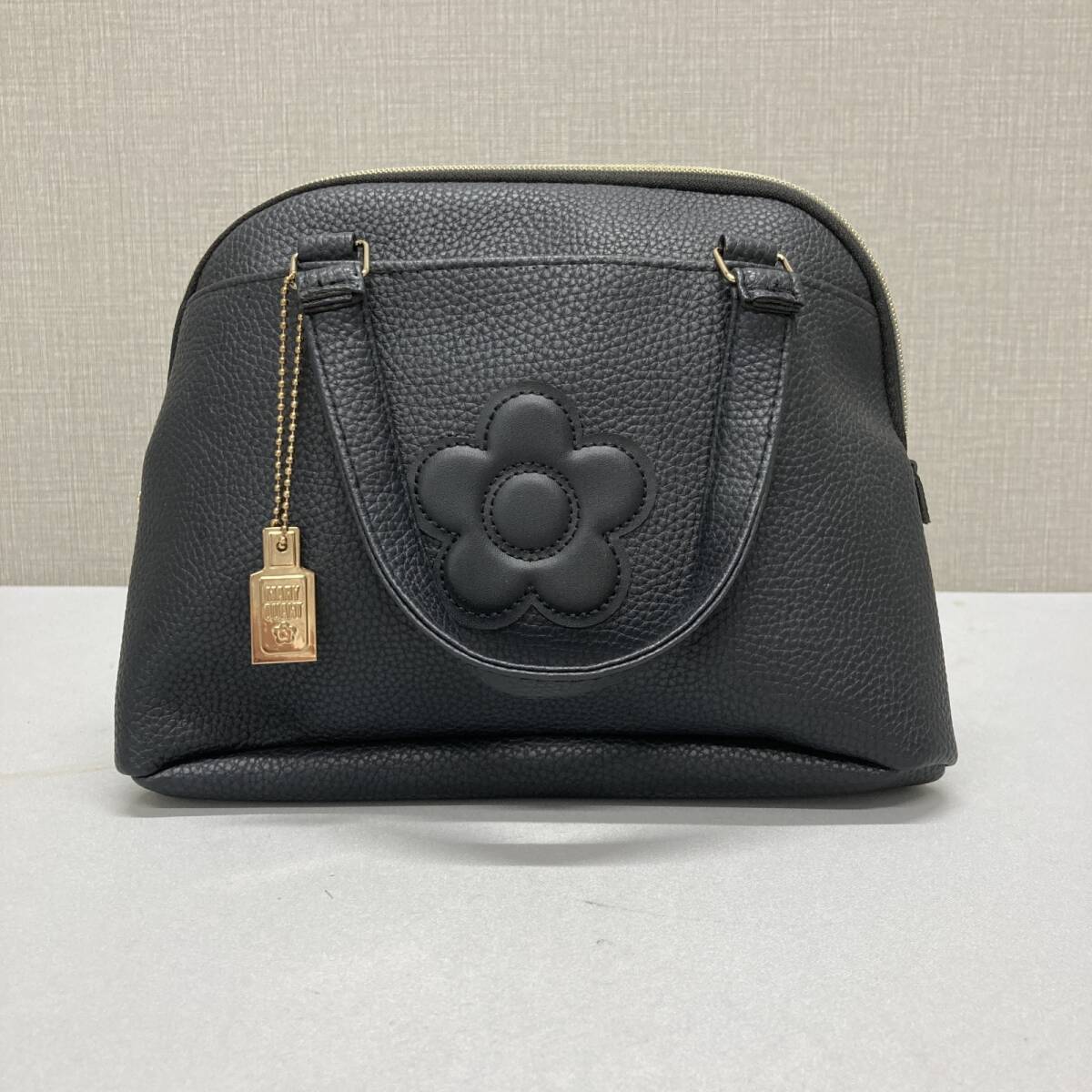 なちゃん MARY QUANT フラワーモチーフ ハンドバッグ △ Mary Quant マリークワント ショルダーバッグ 2way