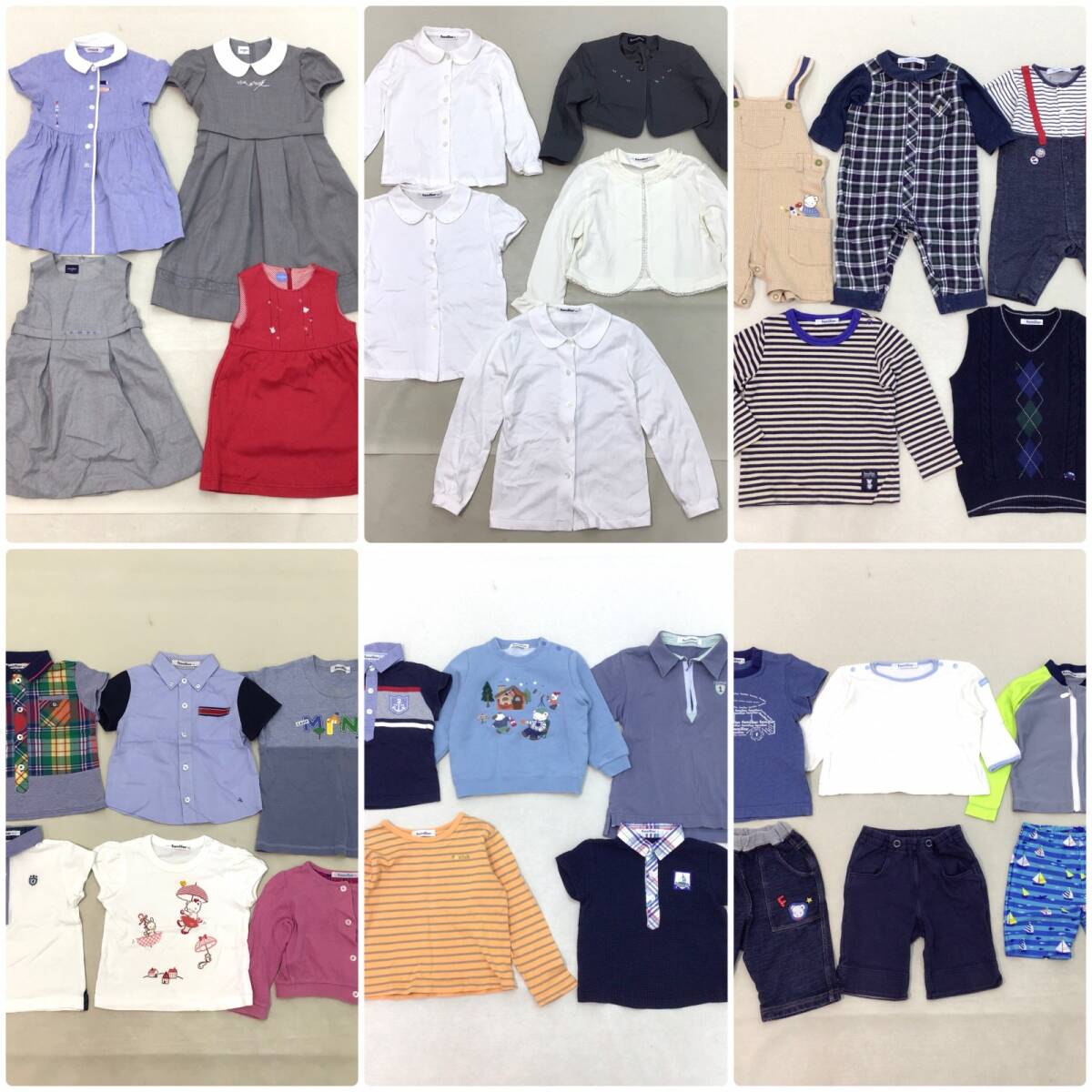 familiar ファミリア ベビー ワンピース トップス ボトムス セット □ Familiar ファミリア 子供服 31点 まとめ商品 ベビー・キッズ