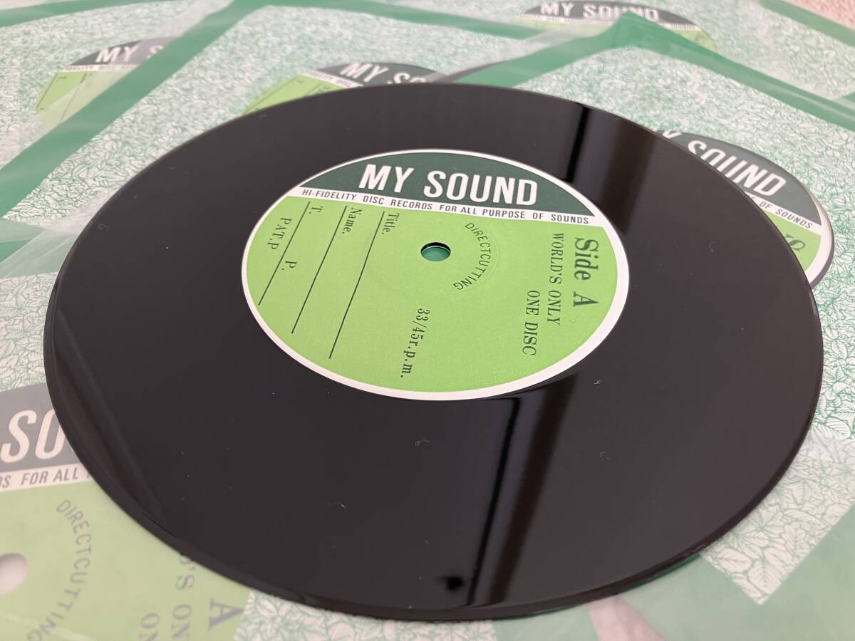 希少 未使用 レコード カッティングマシン用 ブランク ディスク 14枚【ジャンク】生 レコード EP