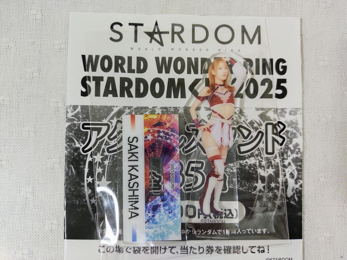 上品なスタイル WORLD ノーマルアクリルスタンド 2025 STARDOMくじ RING WONDER スポーツ選手