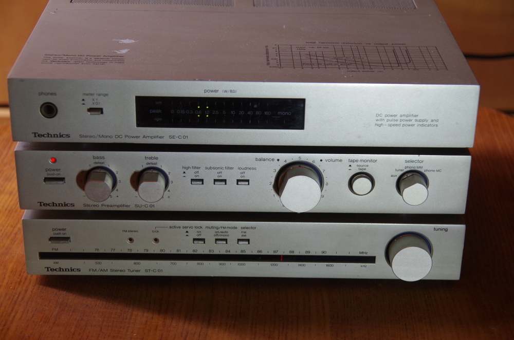 Technics SU-C01,SE-C01,ST-C01 рабочий товар 