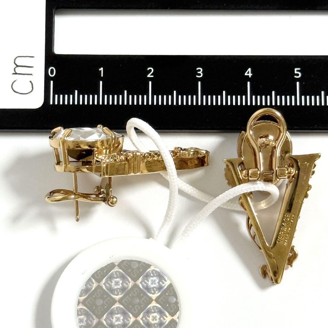 【新品同様】ヴェルサーチ　レディース　ヴィルトゥス 　スタッド　ピアス