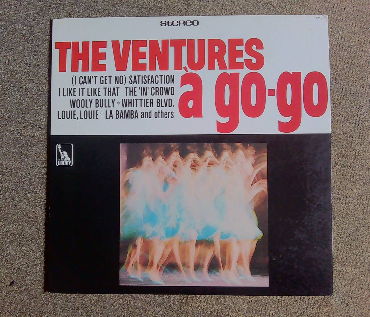  прекрасный товар венчурный zThe Ventures венчурный z*a*go-*go- King запись US оригинал жакет серии GXH-31 1978 год 7 месяц 