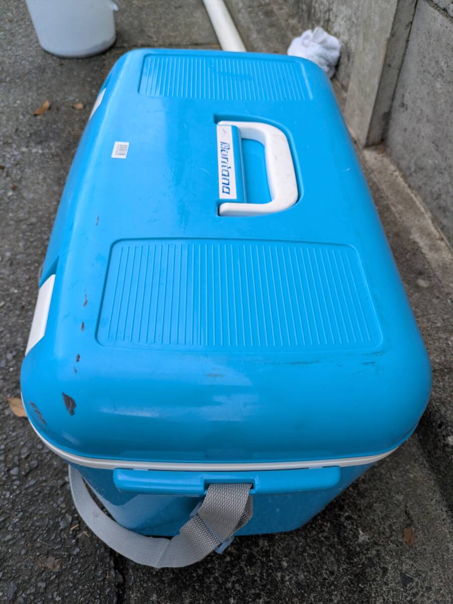 モンタナ Montana クーラーボックス 保冷 肩掛けベルト付　 現状品　10127872-45823　_画像5