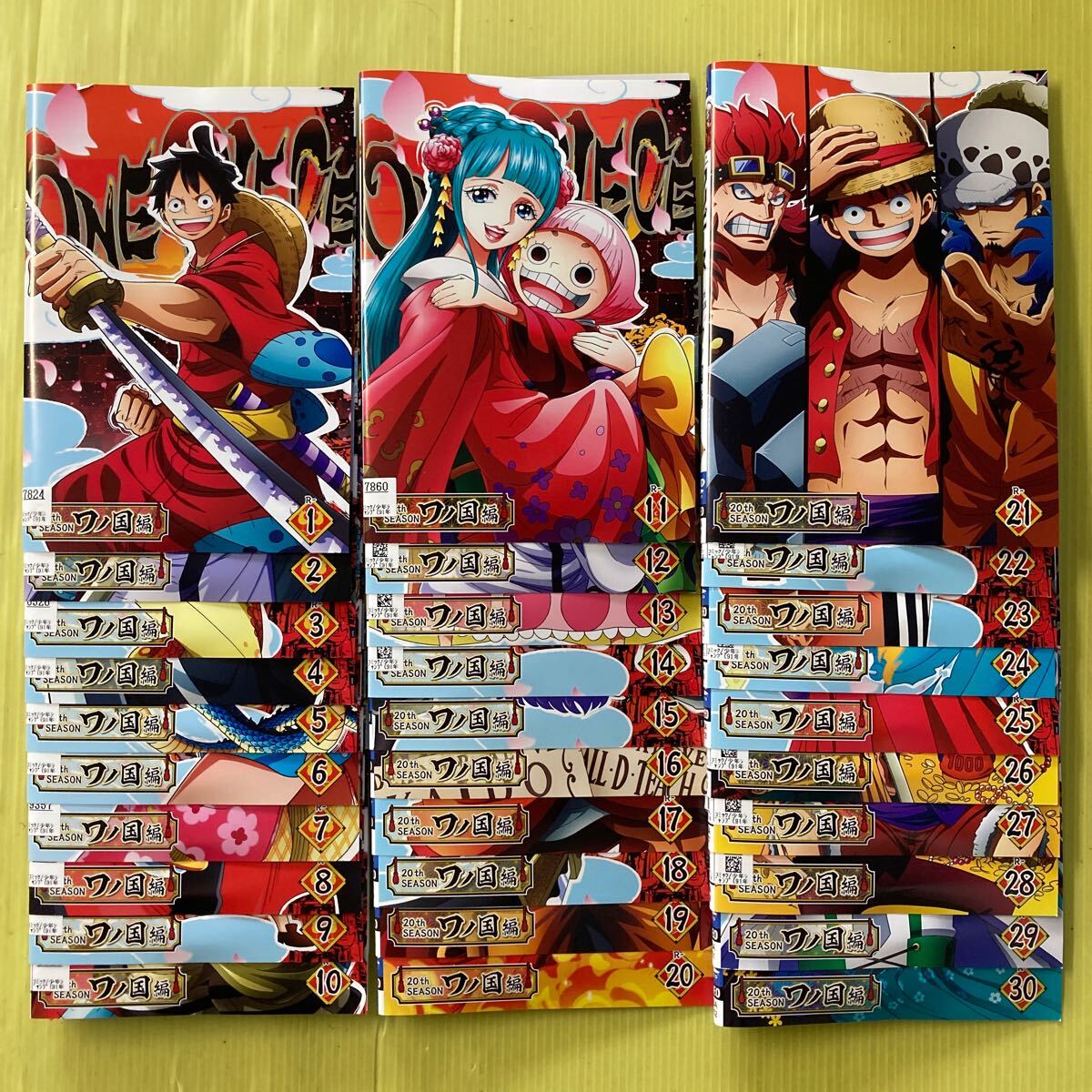 DVD ONE PIECE ワンピース 20th ワノ国編 1~30巻 DVD ONE PIECE ワンピース 20th ワノ国編 1~30巻(ONE PIECE