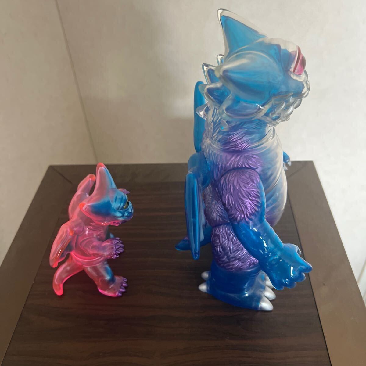 インディーズソフビ　ガーガメル　デスラ2體セット