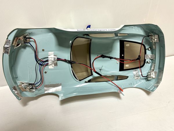  Tamiya TT-01 BMW Z4 M купе рейсинг корпус 