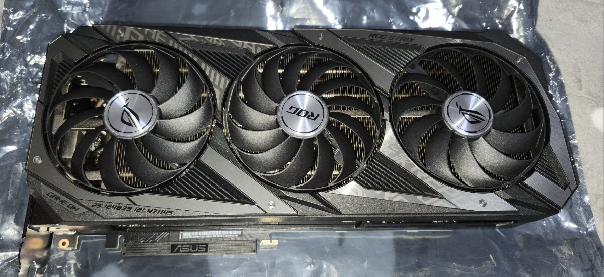 ASUS ROG STRIX RTX3060Ti 8GB графика лодка рабочее состояние подтверждено 