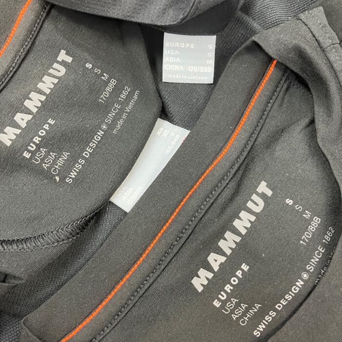 ◆1円スタート◆マムート Tシャツ セット S*M アウトドア 軽量 ハイキング トレッキング キャンプ 登山 スポーツ mc01076585