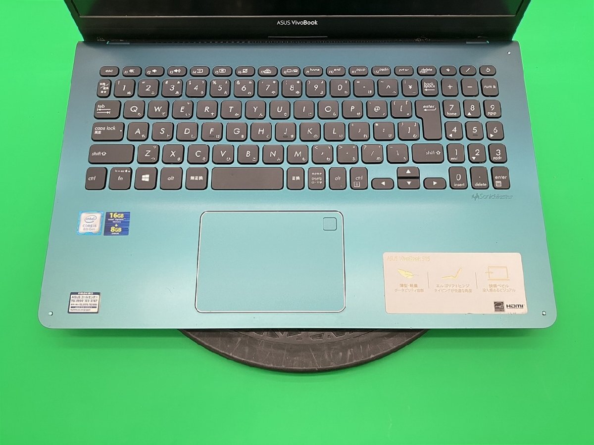 【1円スタート】【埼玉発送】【動作確認済】ASUS/VivoBook_ASUSLaptop X530UAO/i5-8250U CPU@1.60GHz 1.80GHz/8GB/SSD128GB/ Windows11Home