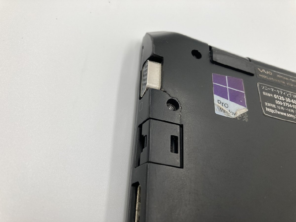 [ Ooita отправка ][ утиль ]SONY / VAIO S13 / VJS131C11N / Core i7-6 / жидкокристаллический белый выпадение есть / ноутбук / б/у товар 