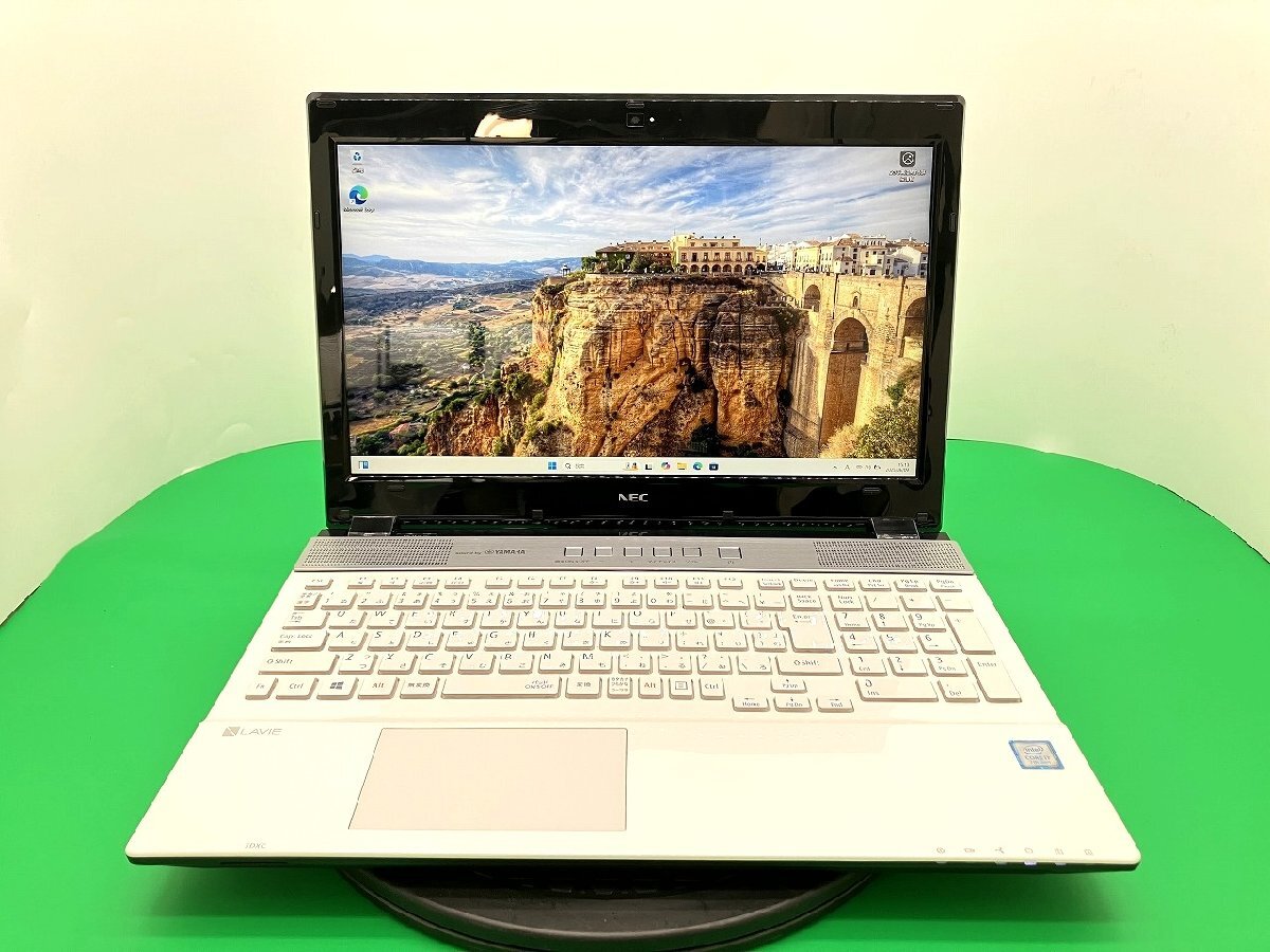 【1円スタート】【埼玉発送】【動作確認済】NEC / LaVie Note Standard PC-NS750GAW-E3 / i7-7500U CPU / 8GB / HDD1TB / Windows11Home