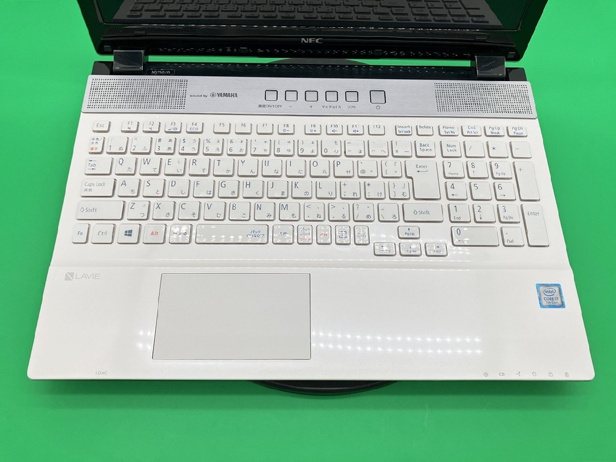 【1円スタート】【埼玉発送】【動作確認済】NEC / LaVie Note Standard PC-NS750GAW-E3 / i7-7500U CPU / 8GB / HDD1TB / Windows11Home
