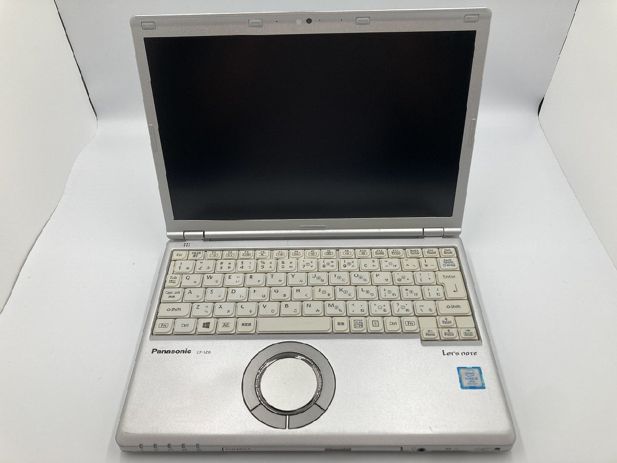 【1円スタート】【大分発送】【ジャンク品】Panasonic /Let's note CF-SZ6RDQVS/Core i5-7/液晶白抜け有り/ノートパソコン/中古品