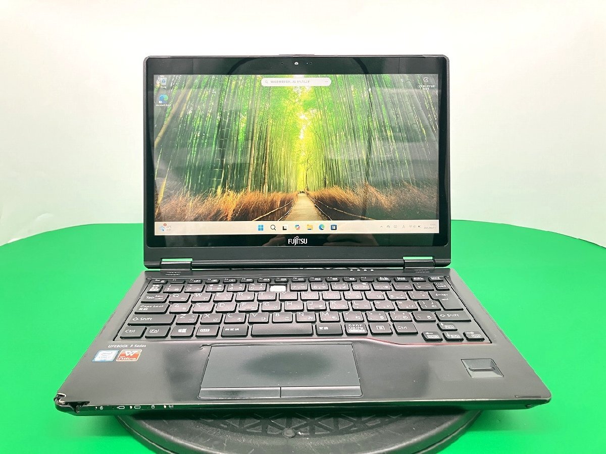 【１円スタート】【埼玉発送】【動作確認(rèn)済】FUJITSU / LIFEBOOK P727/R /i7-7500U CPU / 8GB / SSD128GB / Windows11Pro