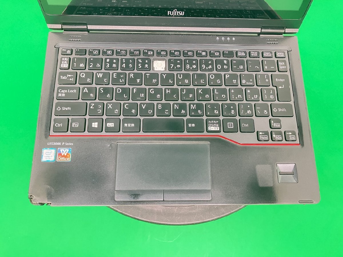 【１円スタート】【埼玉発送】【動作確認(rèn)済】FUJITSU / LIFEBOOK P727/R /i7-7500U CPU / 8GB / SSD128GB / Windows11Pro