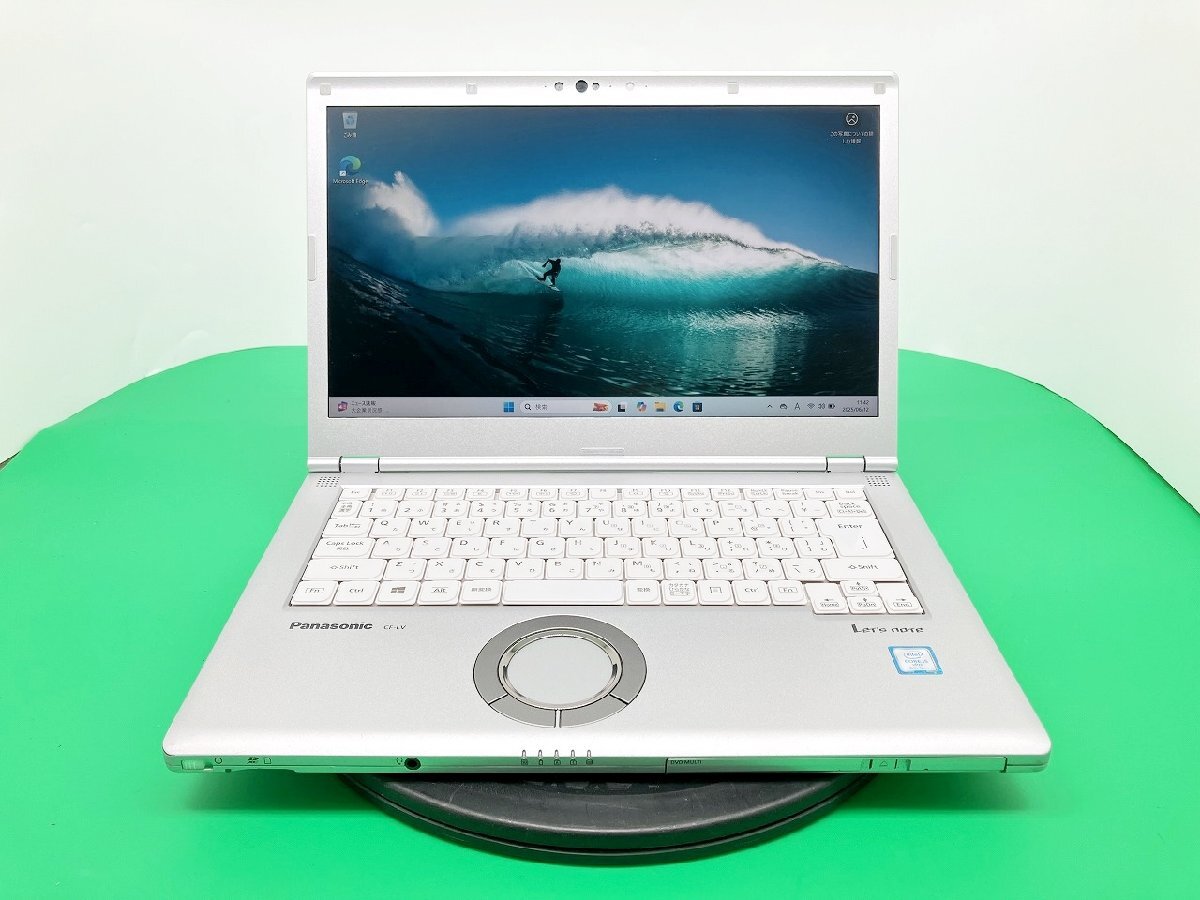 【1円スタート】【埼玉発送】【動(dòng)作確認(rèn)済】Panasonic / Let's note CFLV7-2 / i5-8350U CPU / 8GB / SSD256GB / Windows11Pro