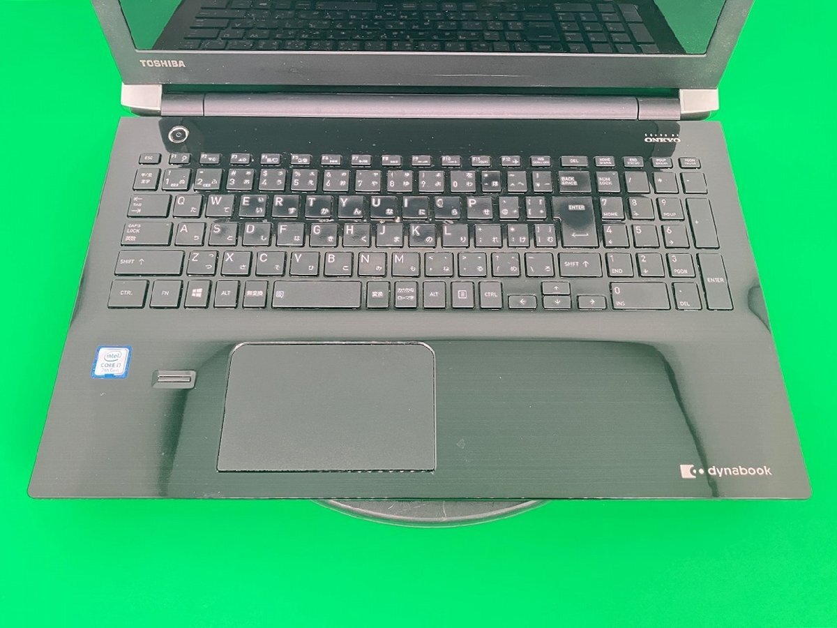 【埼玉発送】【動(dòng)作確認(rèn)済】TOSHIBA / dynabook T75/DB / Core(TM) i7-7500U CPU @ 2.70GHz 2.90 GHz / 4GB / SSD256GB / Windows11Home