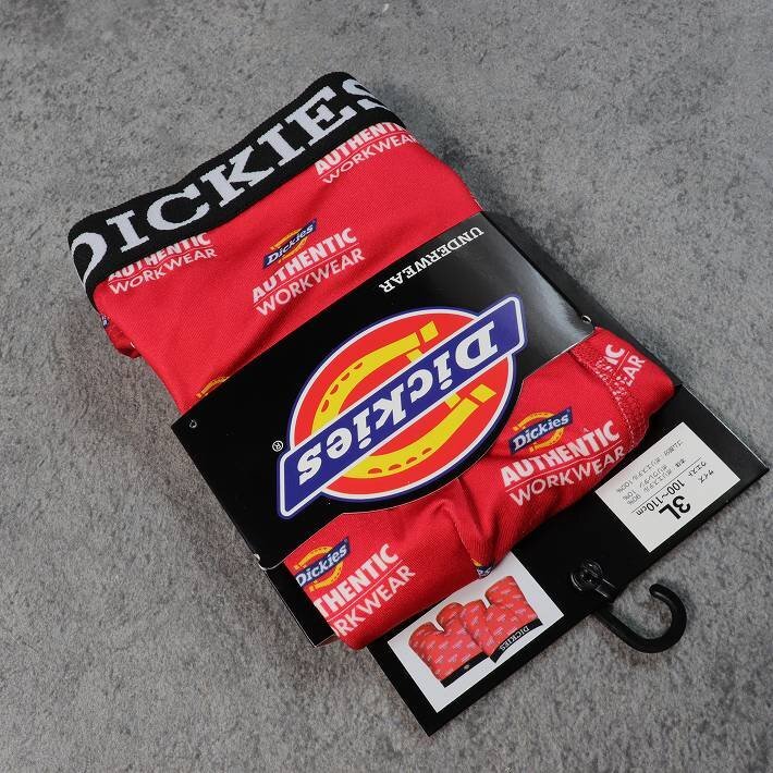 お得！ 4枚入り Dickies ディッキーズ ボクサーパンツ パンツ 下著 インナー メンズ USA ブランド まとめ買(mǎi)い A799C2723 3L / 新品