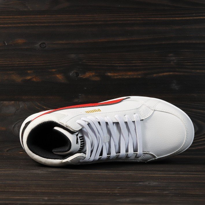 PUMA プーマ 安全靴 メンズ エアツイスト スニーカー セーフティー ブランド 63.208.0 ホワイト ミッド 28.0cm / 新品 1円 スタート