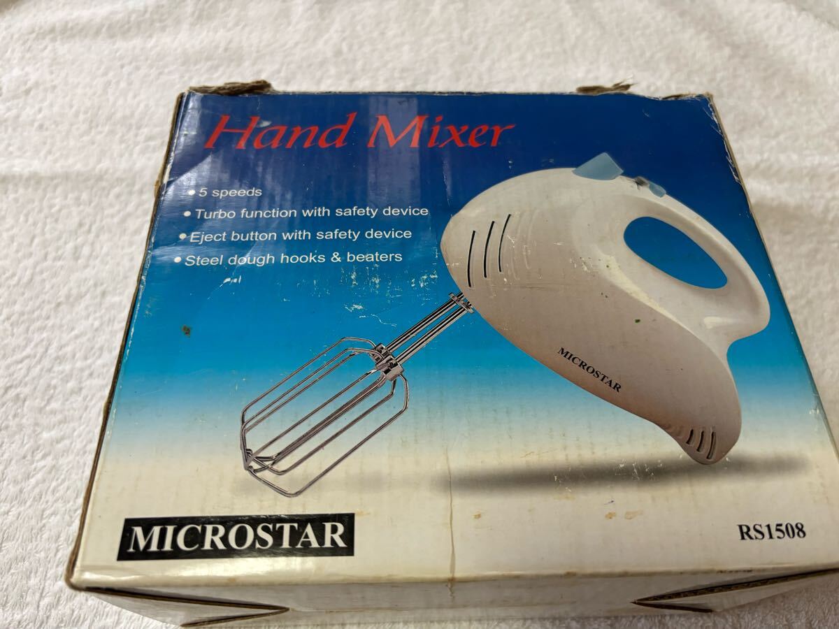 中古　 電動(dòng)ハンドミキサー 220V 海外生活用