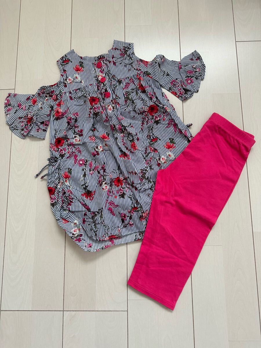 ★送料無料　BONNIE JEAN kids 上下set　size６　１２０㎝_画像1