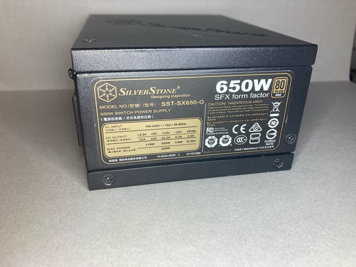 SFX источник питания 650W SX-650G 80PLUS GOLD SILVER STONE