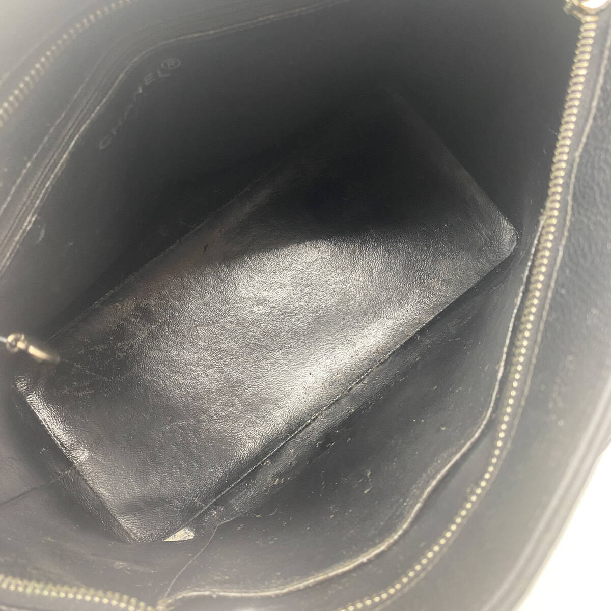 1円~【良品】CHANEL シャネル 復(fù)刻トート　キャビアスキン ココマーク レディース