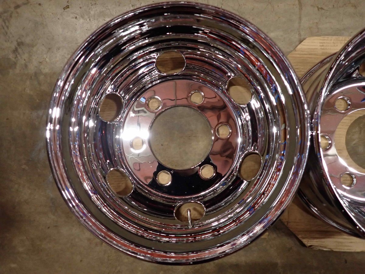 新品 6本価格 会社宛 送料無料 17.5×6.00 6穴 +135 SHONE グランドフォージドプレミア2 鍛造アルミ バレルポリッシュ 4tトラック NO，SH388 アルミホイール 17.5×6.00 6穴 オフセット135 鏡面ポリッシュ