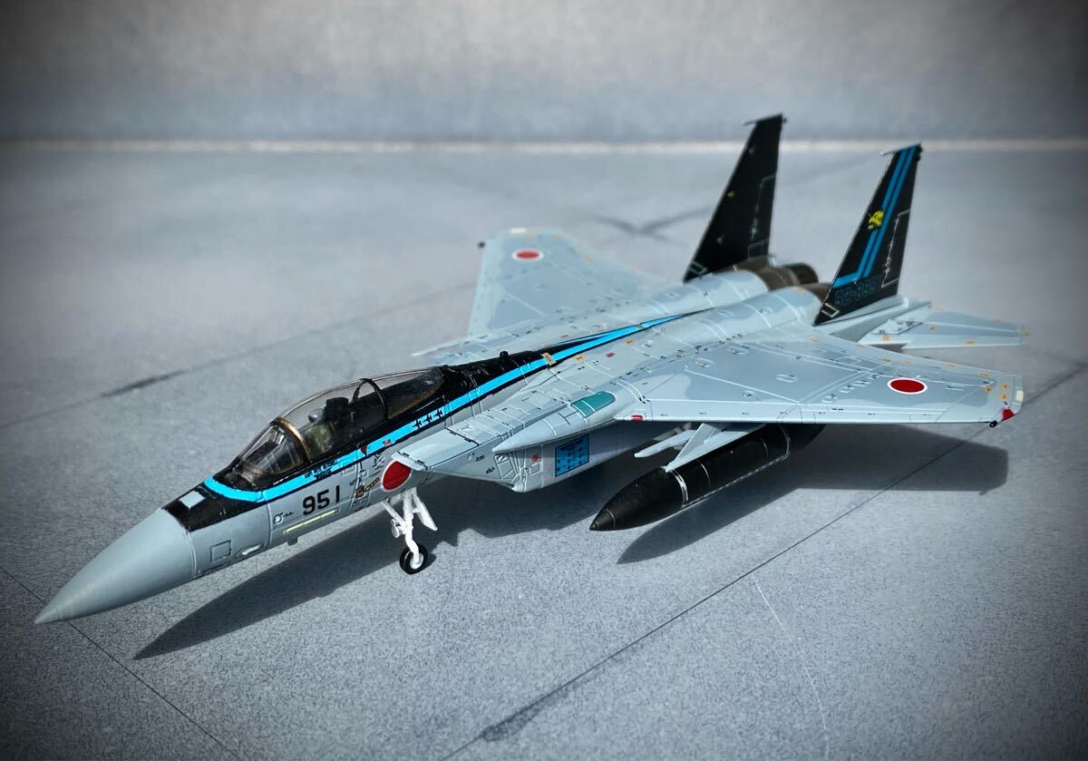 1/144 完成品 技MIXベース F-15J 航空自衛隊 第306飛行隊 小松