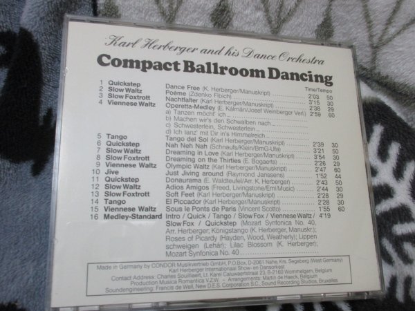 Karl Herberger and his Dance Orchestra |Complete Ballroom Dancing[CD*20 искривление ] бальные танцы 