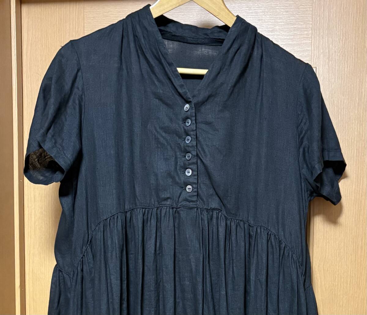 nesrRobe ネストローブ黒ワンピ