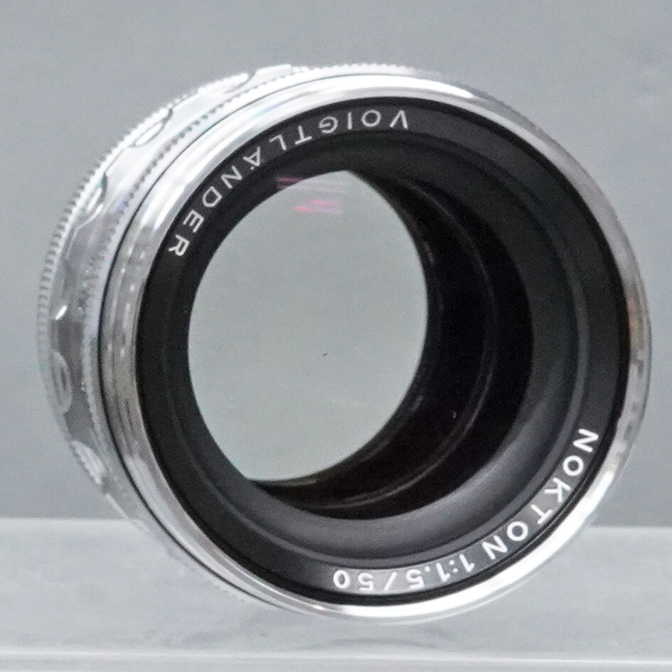 【37】 Voigtlander NOKTON 50mm F1.5 Aspherical VM（シルバー）