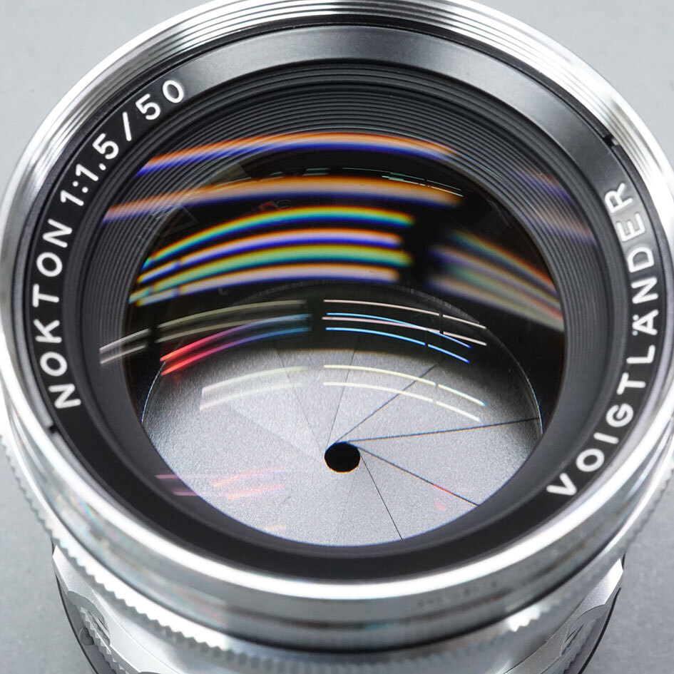 【37】 Voigtlander NOKTON 50mm F1.5 Aspherical VM（シルバー）