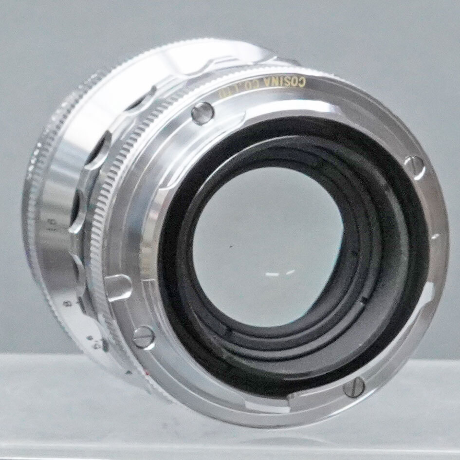 【37】 Voigtlander NOKTON 50mm F1.5 Aspherical VM（シルバー）