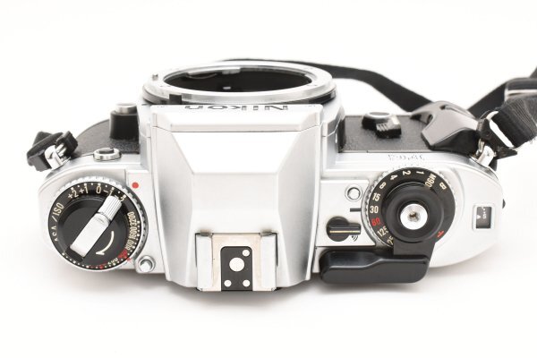 ★美品　動(dòng)作確認(rèn)済★ NIKON ニコン FG シルバー フィルムカメラ　モルト新品交換済 防濕庫管理　N#M558