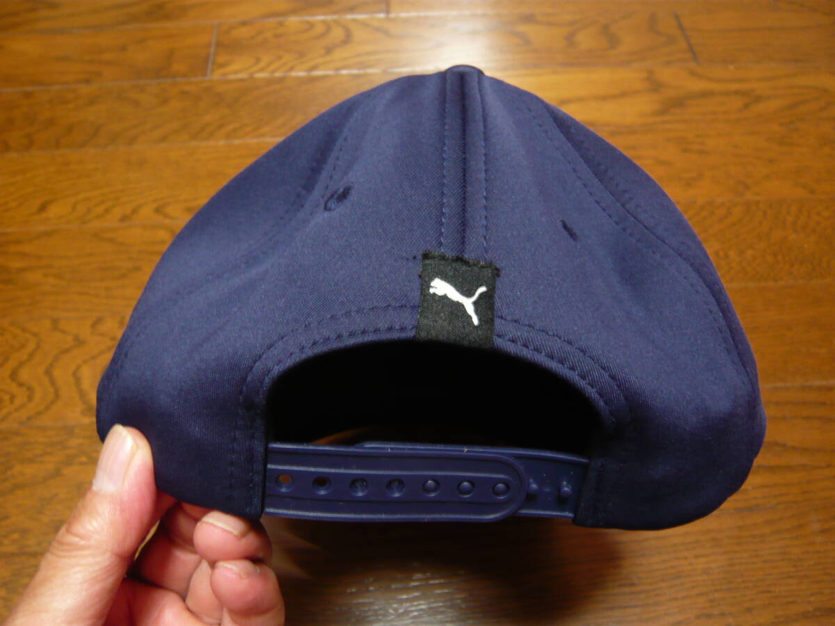 新品　プーマ　ゴルフ　キャップ　帽子　紺