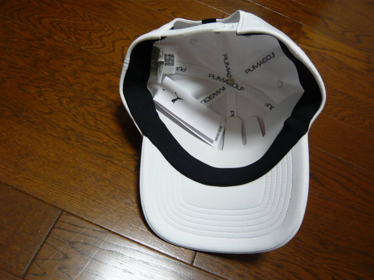  новый товар Puma Golf колпак шляпа белый 
