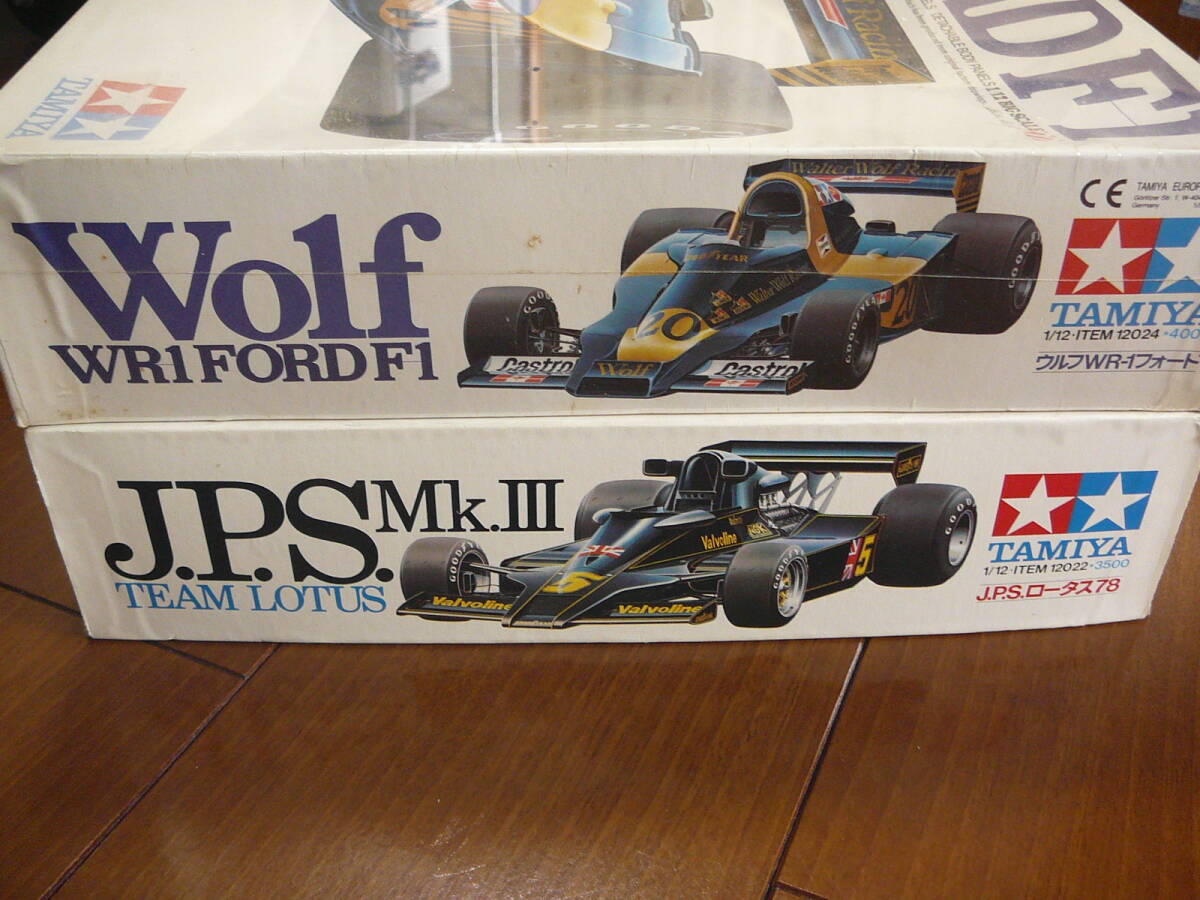  Tamiya 1/12 Lotus 78, Wolf WR1 2 комплект 