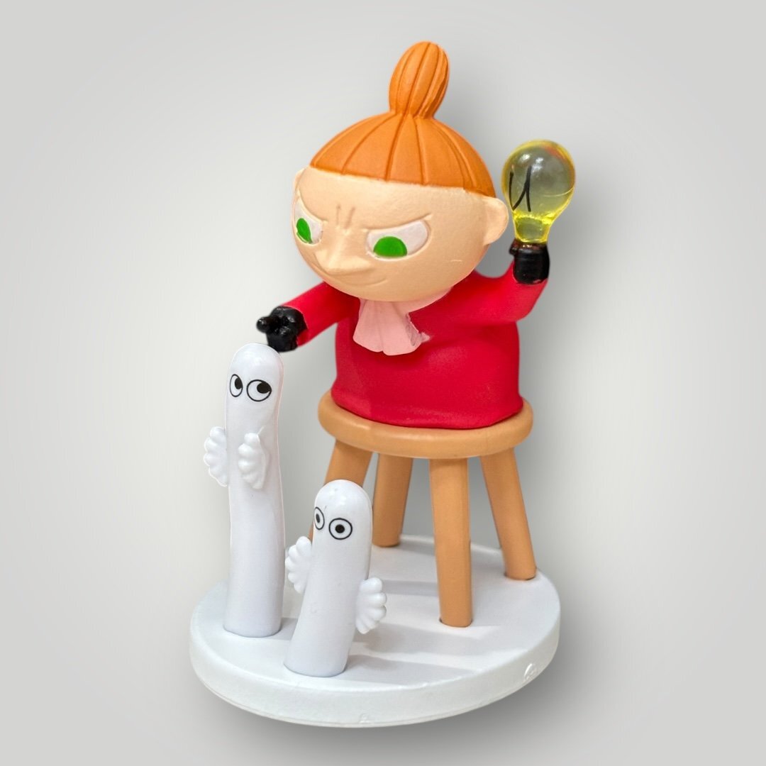 でんき 「ムーミン　MOOMIN ニョロニョロいっぱいこれくしょん」リトルミイ　フィギュア★サイズ約5.5cm〈cc