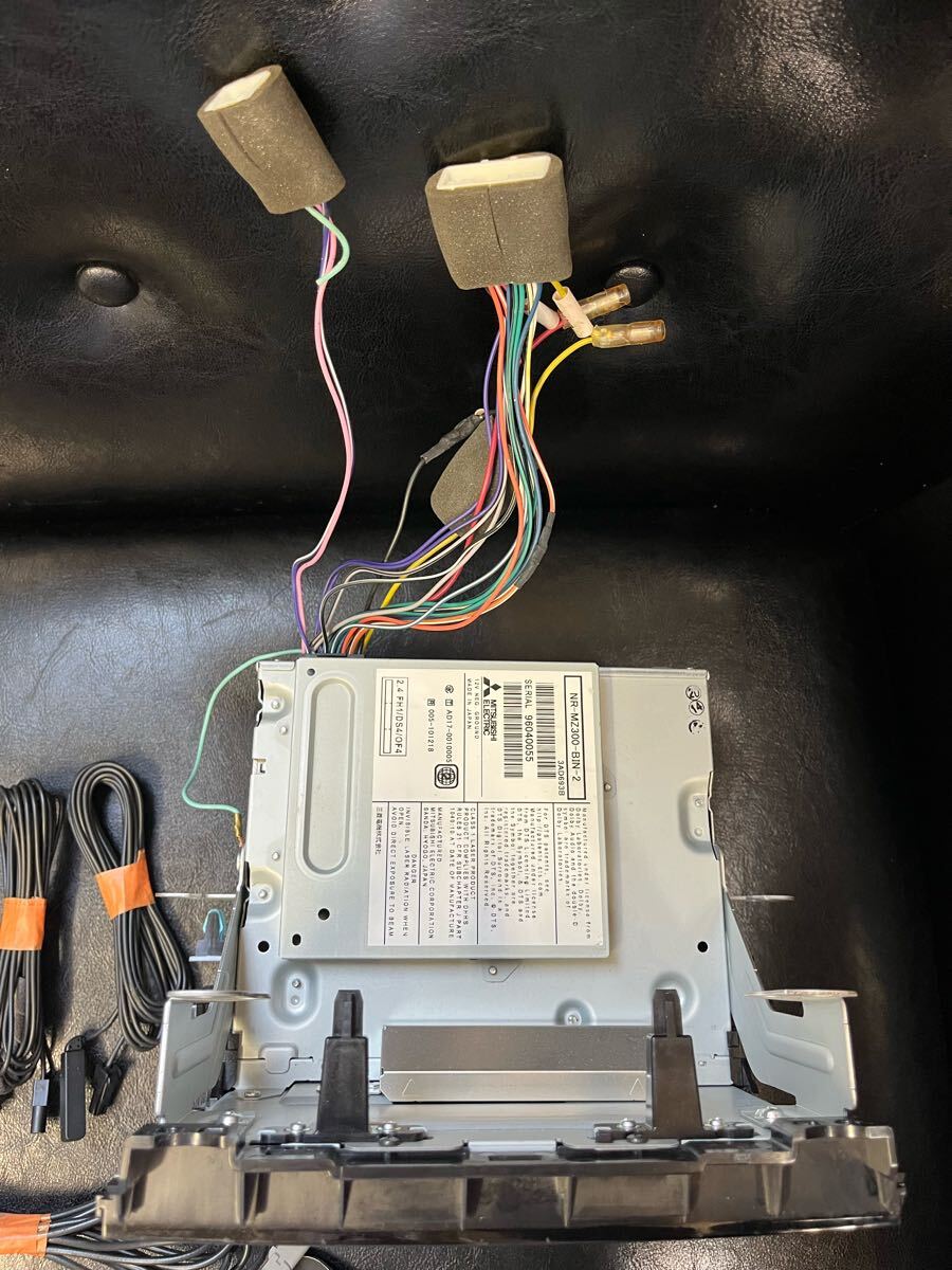スバル純正 ナビゲーション NR-MZ300-BIN-2 2021年地図 DIATONE ダイアトーン 純正SD 外部入力付 フルセグ CD インプレッサ GK2 中古