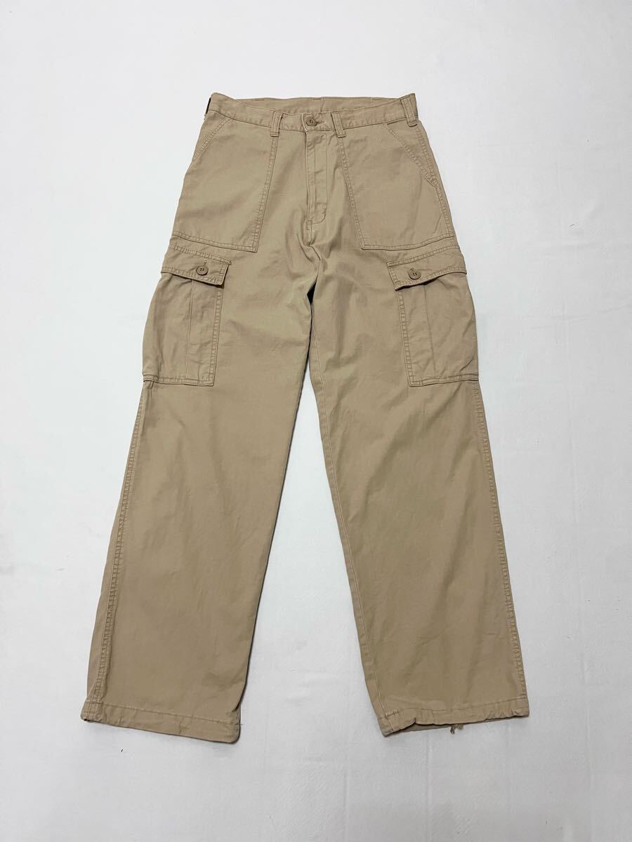 ショット Schott TROUSERS COMBAT コットン カーゴ パンツ M 