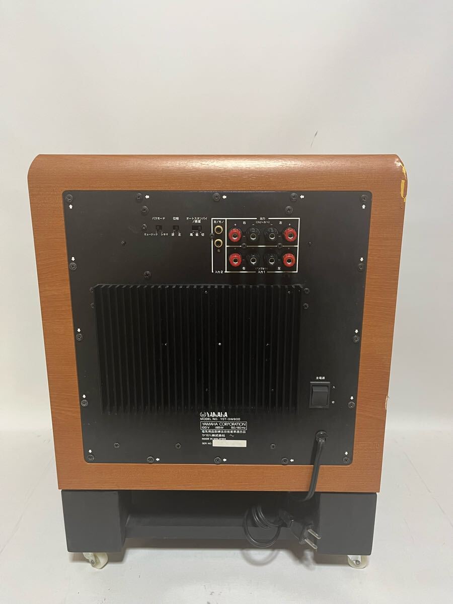YAMAHA super сабвуфер YST-SW800 звук оборудование звуковая аппаратура Yamaha 
