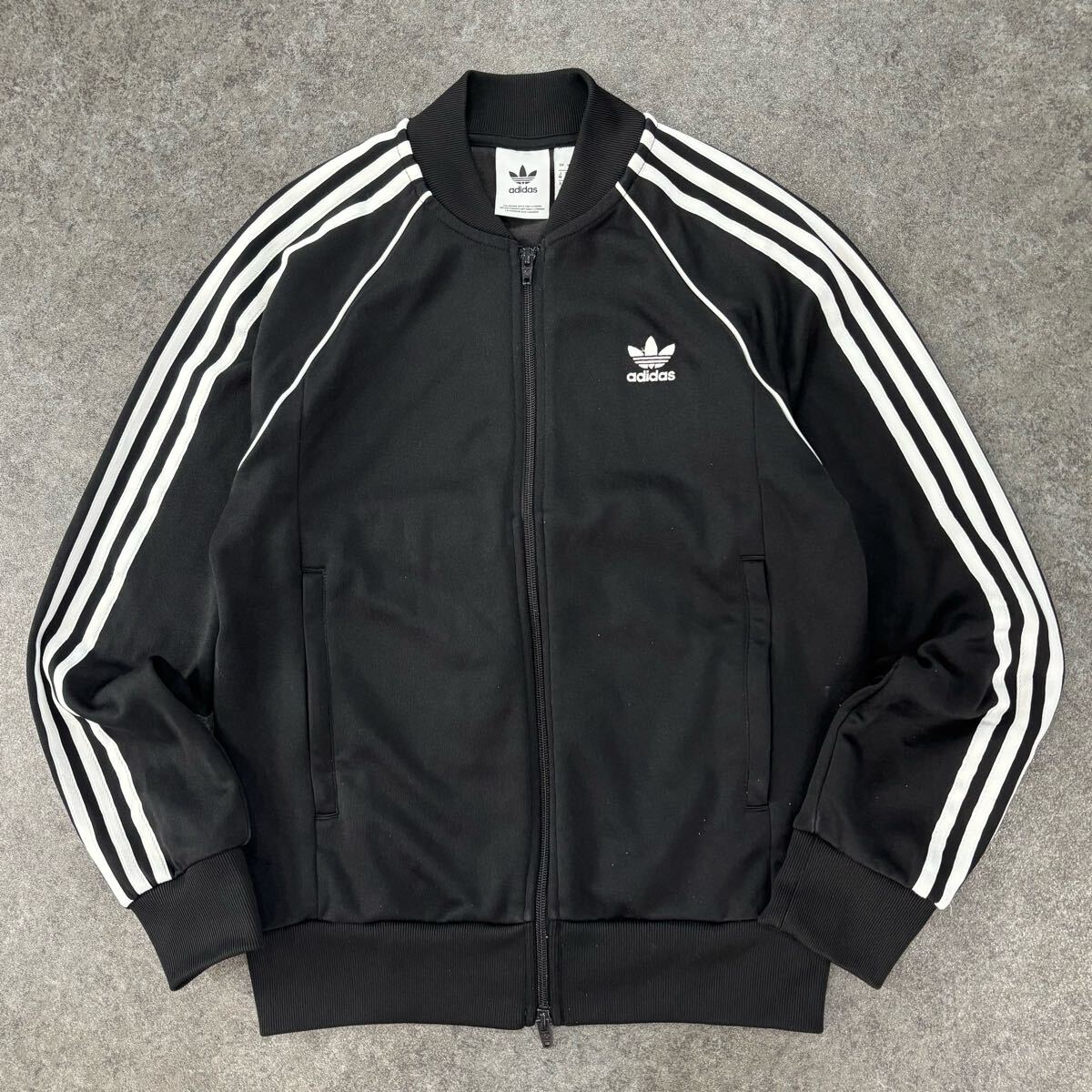 adidas ORIGINALS トレフォイル ジャージ 黒 CW1256 O ADIDAS ORIGINALS SST TRACK TOP アディダス オリジナルス 薄手