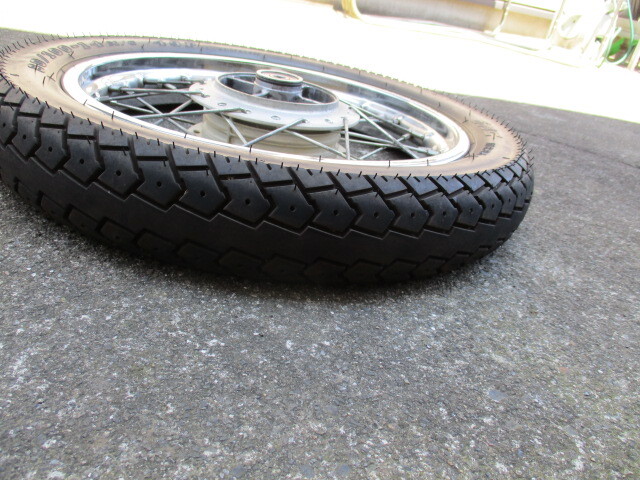 スーパーカブ50プロ?。粒?4-302648～純正リアホイールセット！