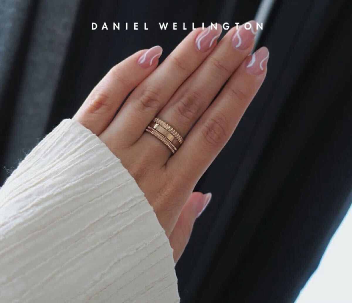 新品未使用Daniel Wellington ダニエルウェリントン リング 指輪  Elevation Ring エレベーション US6 日本サイズ11号 ゴールドピンクの画像6